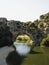 Famous natural bridge Pont d`Arc in southern France