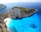 Famous Navagio Beach, Zakynthos, Greece