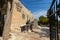 The famous old museum building called the Holocaust Cellar in the Old City of Jerusalem