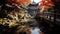 Famous pagoda in Beijing, a symbol of ancient spirituality generated by AI