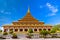 The famous pagoda in the temple at Thailand