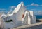 Famous Paraportiani church on Mykonos in Greece