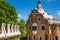 The famous park Guell in Barcelona, Spain