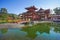 The famous Phoenix Hall or Hoodo Hall in Byodoin temple