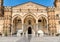 The famous portico by Domenico and Antonello Gagini of Palermo Cathedral church, Sicily, Italy