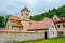 Famous Red Monastery called Cerveny Klastor in Pieniny