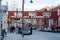 Famous red wooden building of Monterey Canning Company at Cannery Row, California