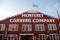 Famous red wooden building of Monterey Canning Company at Cannery Row, California