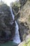 Famous Reichenbach Waterfalls in Meiringen, Switzerland.