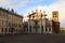 The famous Renaissance square Piazza Sordello in Mantua, Northern Italy.