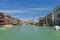 Famous Rialto bridge in Venice