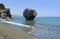 Famous rock on Preveli beach