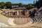 The famous Roman amphitheater in Pompeia