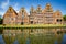 Famous Salzspeicher brick houses in Luebeck, Schleswig-Holstein, Germany