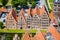 Famous Salzspeicher brick houses in Luebeck, Schleswig-Holstein, Germany