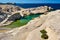 Famous Sarakiniko beach on Milos island in Greece