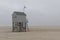 Famous sea cottage Het Drenkelingenhuisje Terschelling on the ne