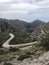 Famous serpentine road Sa Calobra, Mallorca