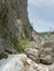 Famous silberkarklamm gorge with klettersteig in austria