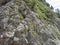 Famous silberkarklamm gorge with klettersteig in austria