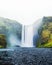 Famous Skogafoss waterfall