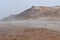 The famous smoking lava field Hverir in Myvatn, Iceland