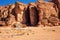 The Famous Solomons Pillars in Timna National Park , Israel.