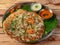 Famous South Indian Food Onion Uttapam or ooththappam is a dosa like dish made by dosa batter, served with coconut chutney and