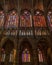 Famous stained glasses at Leon cathedral, Castilla y Leon