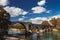 The famous stone bridge of Arta, Greece.