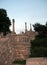 Famous stone stairway steps Kalemegdan Fortress Park Belgrade