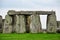 The famous Stonehenge in Britain