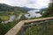 The famous and stunning Queen's View in the Scottish Highlands, UK.