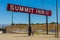 Famous Summit Inn sign on route 66