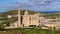 Famous Ta Pinu church on the Island of Gozo - Malta from above