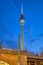 The famous Television Tower in Berlin