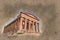 The famous Temple of Concordia in the Valley of Temples near Agrigento