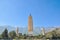 The famous Three Towers in Chongsheng Temple, China