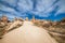 The famous tourist Pasabag Monks Valley . panoramic view. Cappadocia, Turkey