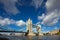 The famous Tower Bridge in London