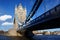 Famous Tower Bridge, London, UK