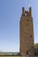 The famous tower of the Rocca di Federico II that dominates the historic center of San Miniato Pisa, Italy