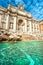 The Famous Trevi Fountain , rome, Italy.