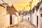 Famous Trulli Houses at Sunset in Alberobello, Puglia