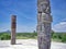 Famous Tula pyramids and statues