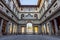 Famous Uffizi gallery in Florence, Italy