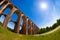 Famous viaduct of Chaumont at Suize Valley, France