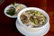 Famous Vietnamese food - Pho Bo beef noodle soup at Restaurant