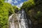 Famous view of Cascade du Herisson in France