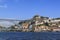 Famous view of Porto and Vila Nova de Gaia, Portugal. Dom Luis I Bridge over the river Douro